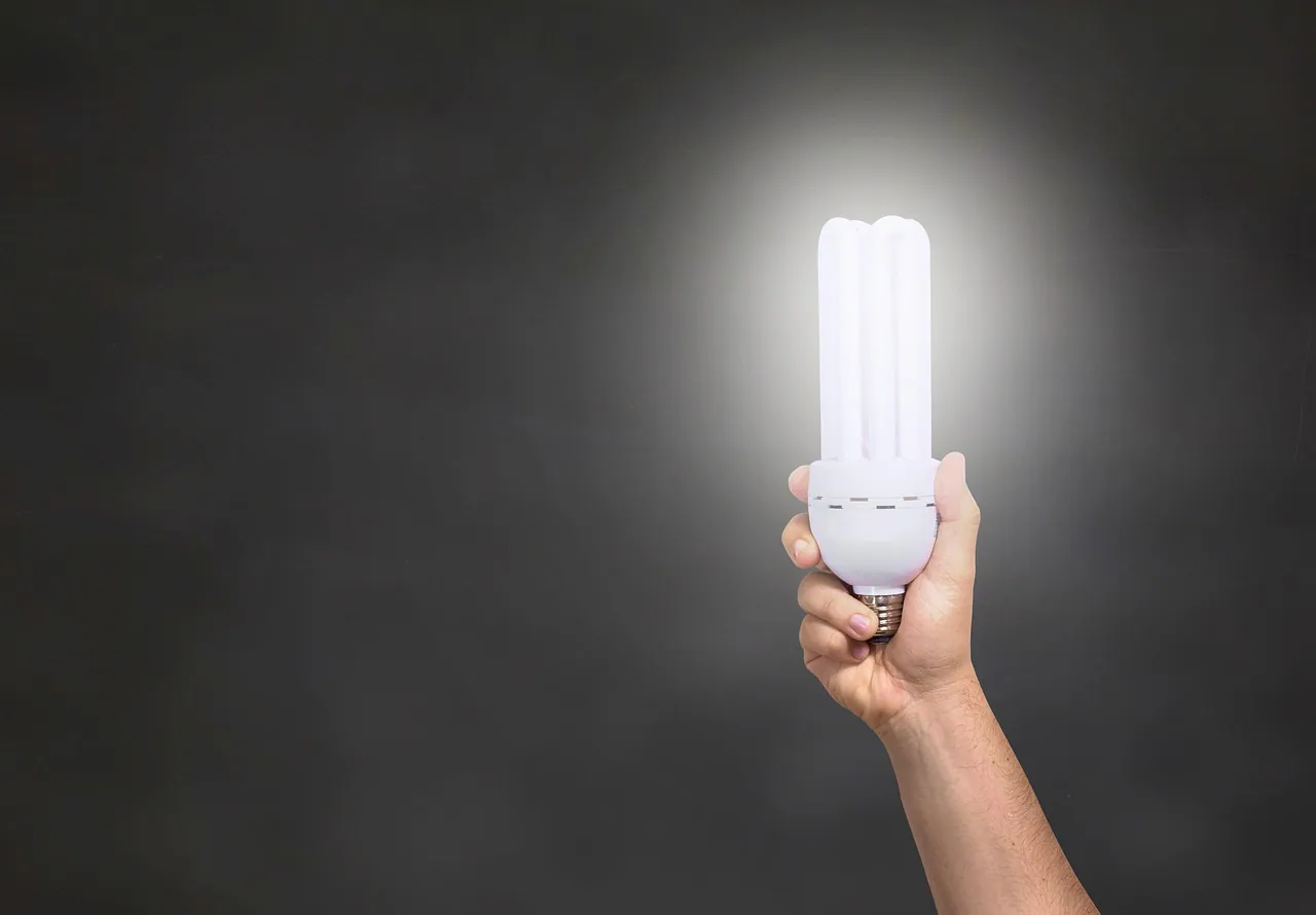 LED 전구 사진